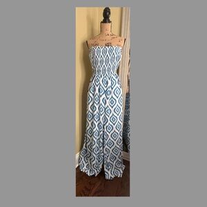Santorini Strapless Jumpsuit